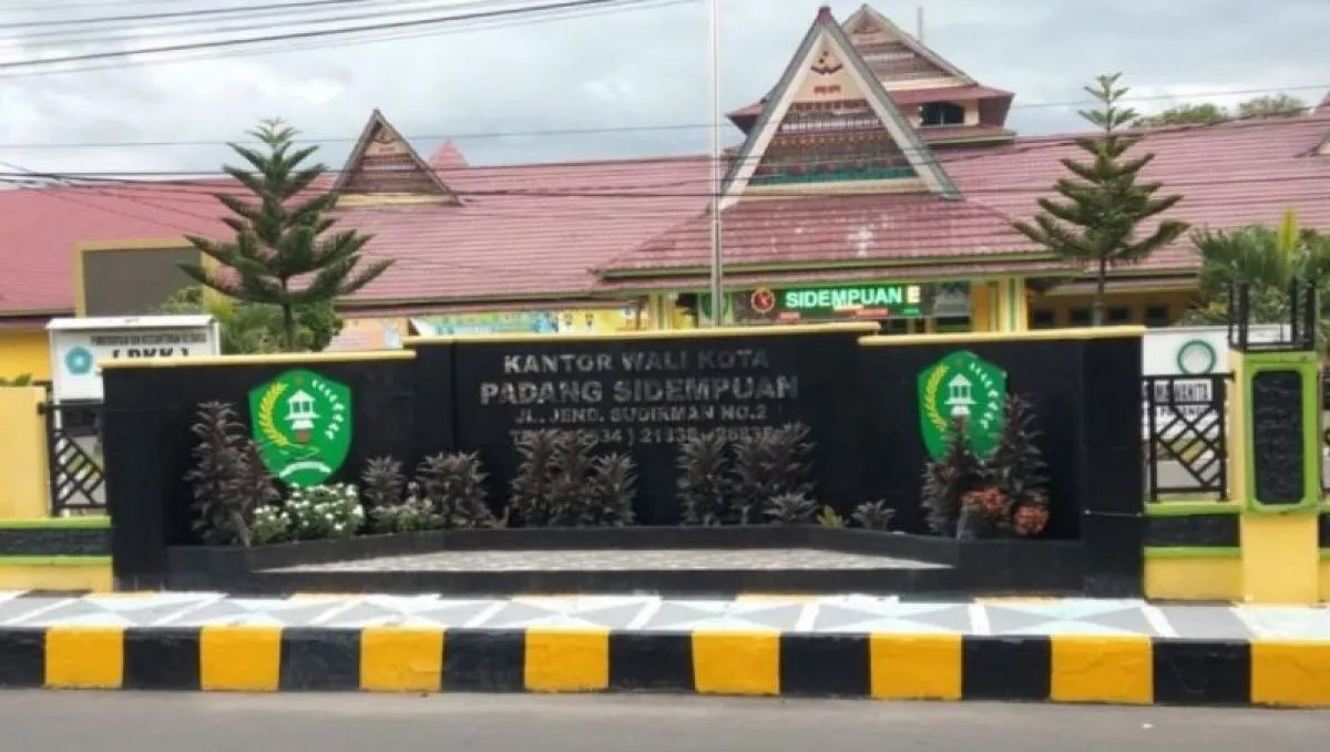 Kantor Wali Kota Padang Sidimpuan.