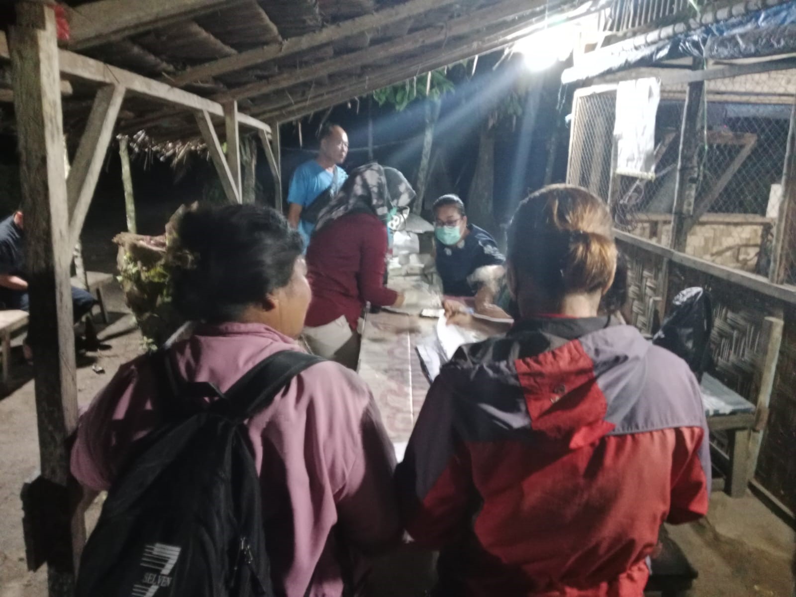 Pemeriksaan HIV di Kecamatan Bosar Maligas Kabupaten Simalungun.