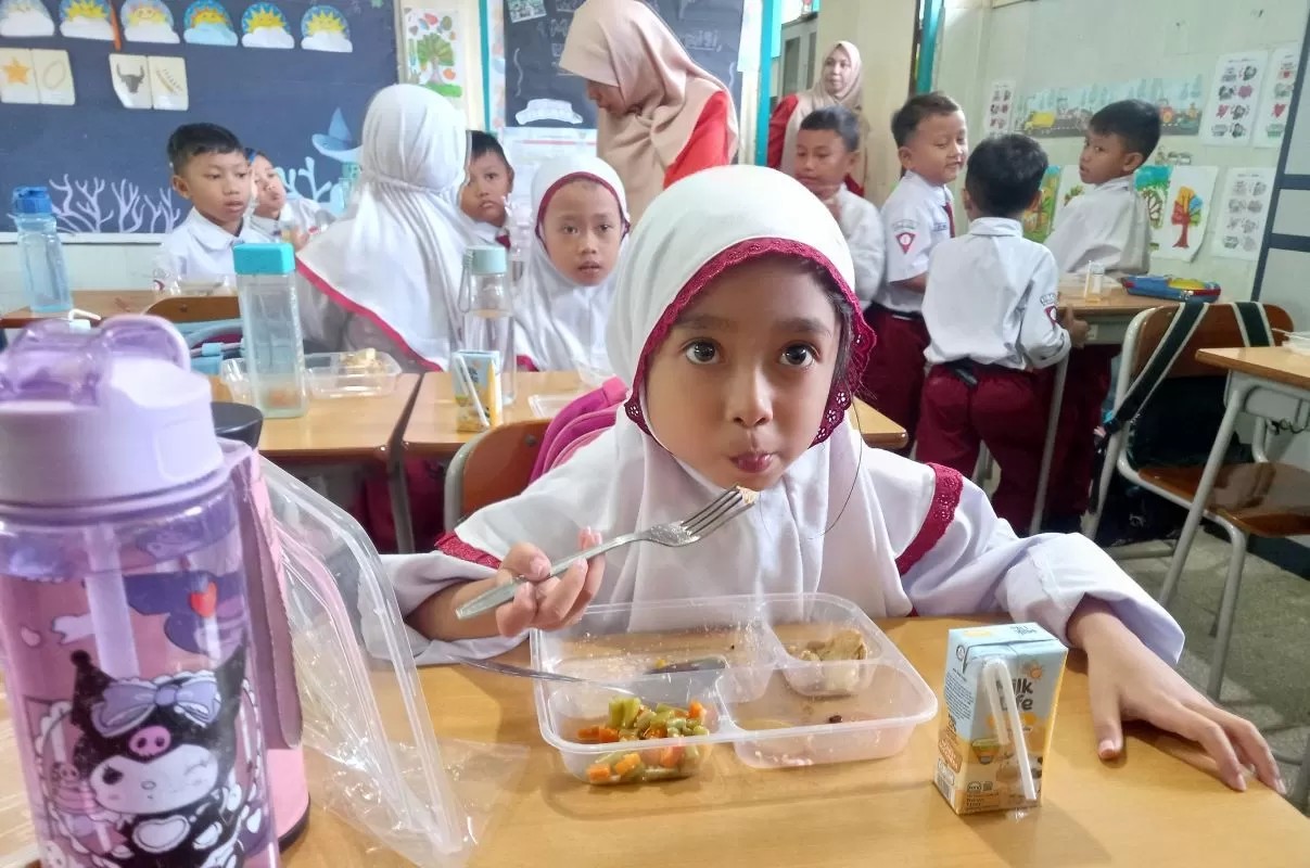 Program makan bergizi gratis-Ilustrasi.