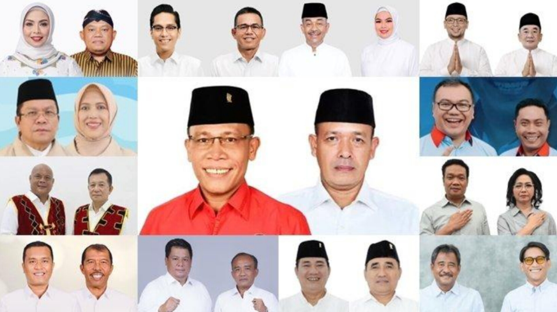 Daftar calon kepala daerah di Sumut yang masih terlibat sengketa di MK.