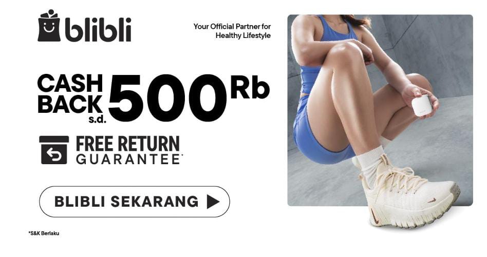 Promo Sport menggiurkan di Blibli.