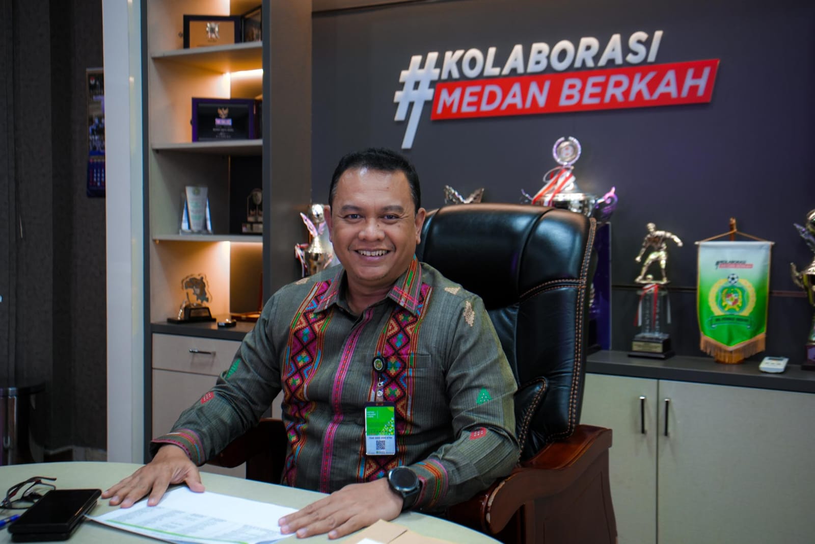 Kepala Badan Pendapatan Daerah (Bapenda) Medan, Sutan Tolang Lubis.