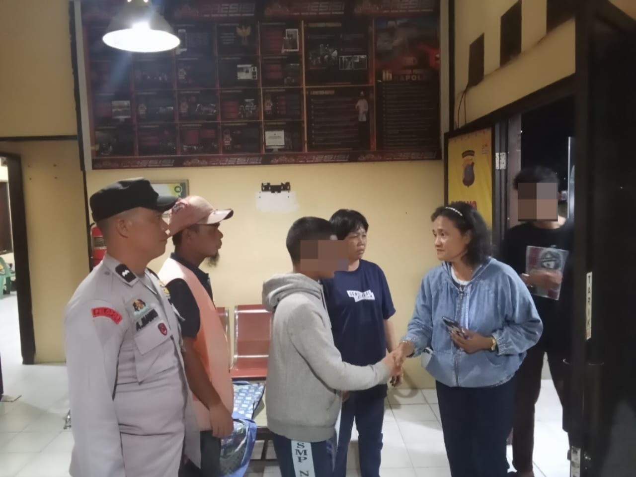 Perdamaian kasus pencurian biji cokelat.