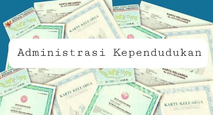 Ilustrasi administrasi kependudukan.