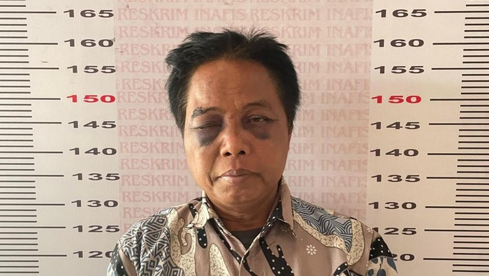 Dimas Pujianto, dukun tua yang mencabuli anak-anak tetangga.