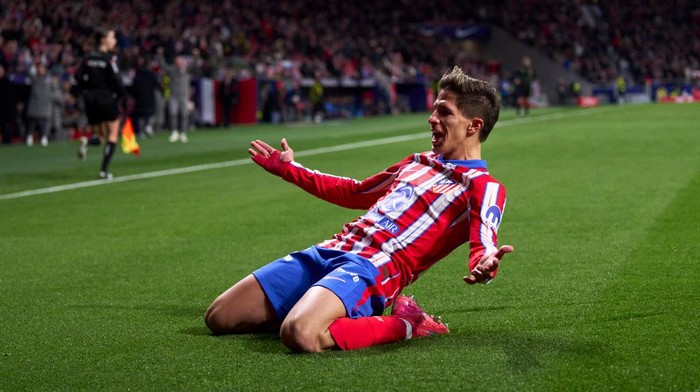 Giuliano Simeone, putra dari pelatih Atletico, Diego Simeone.