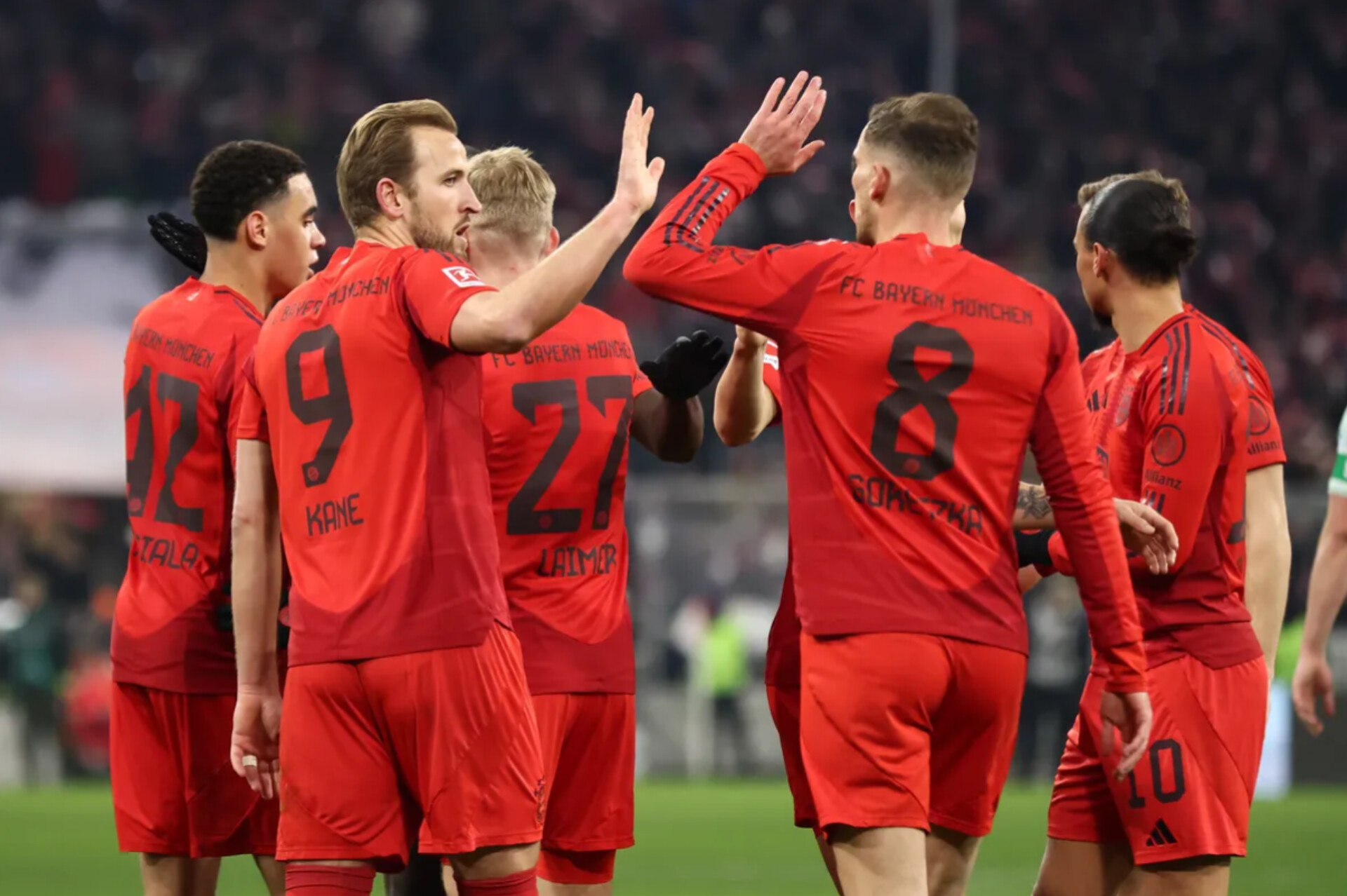 Harry Kane, pemain Bayern Munich.