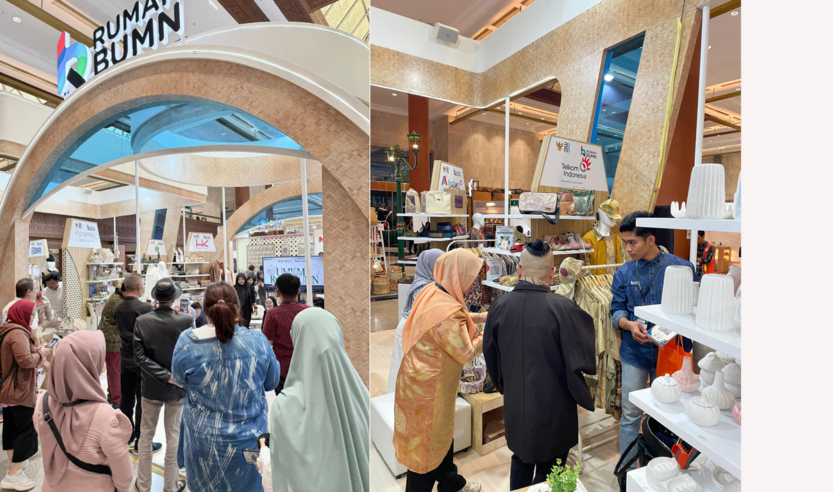 Pameran INACRAFT 2025 memasuki hari ketiga dengan sorotan utama pada peran strategis Rumah BUMN dalam mendukung pertumbuhan UMKM Indonesia.