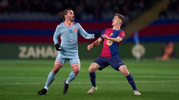 Duel Barcelona vs Atletico Madrid.