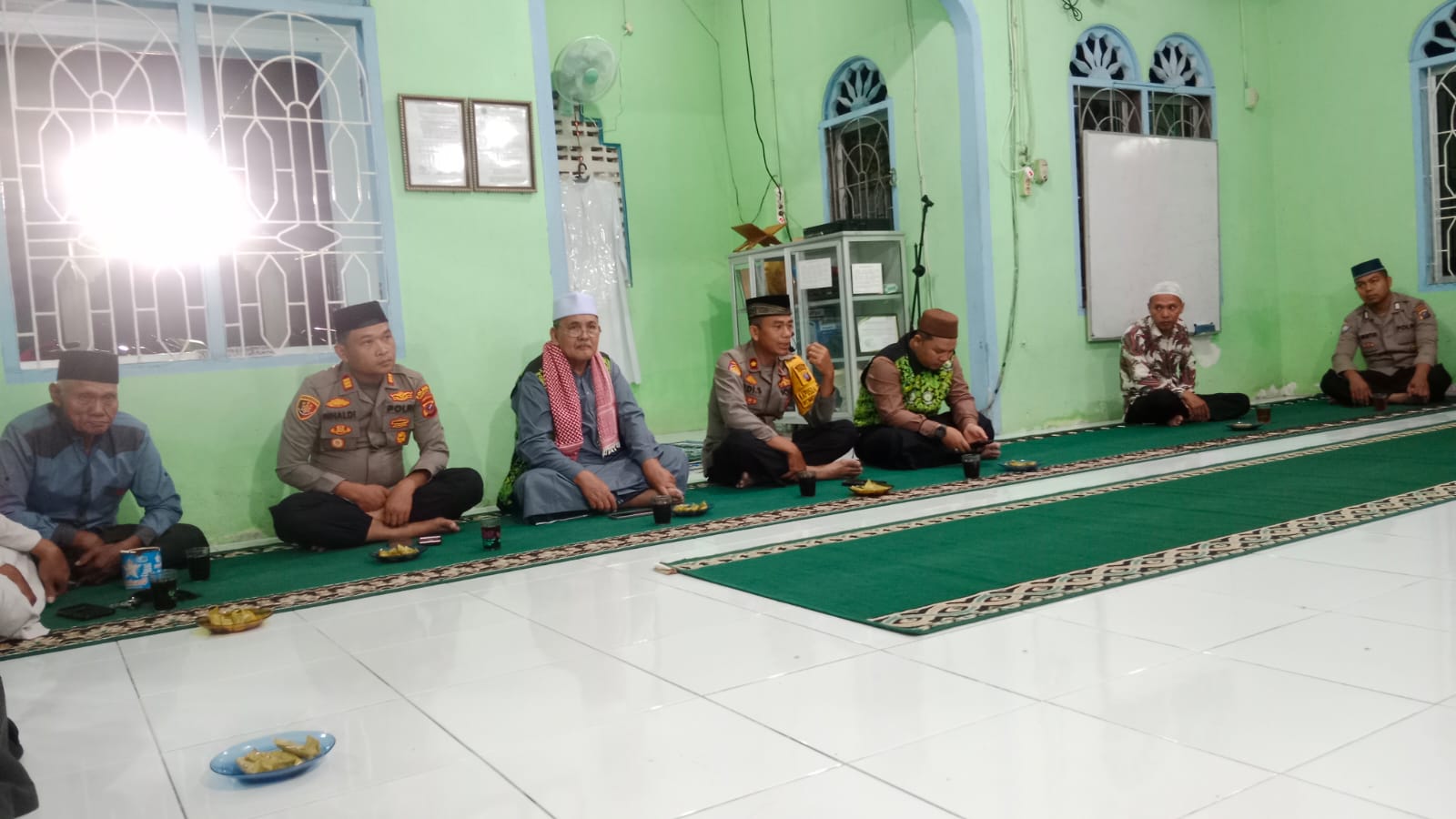 Gassuling Damas di Masjid Nikmatul Hasanah di Jalan Lingkar, Lingkungan V, Kelurahan Kapias Pulau Buaya.