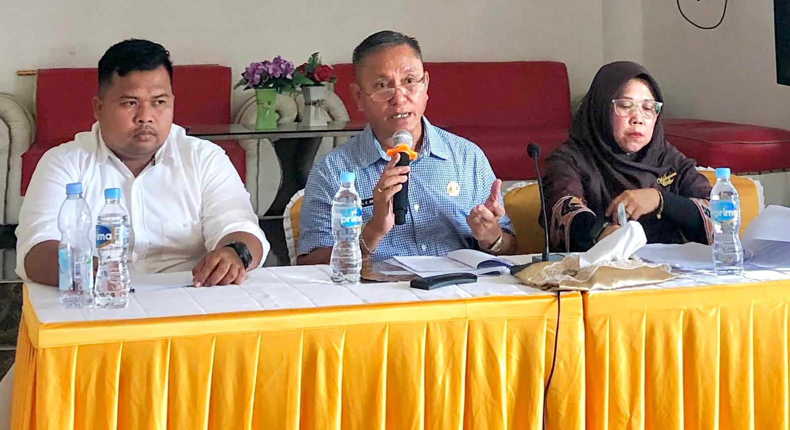 Pelatihan Konvensi Hak Anak (KHA) Tahun 2025 yang digelar di Aula Hotel Agave Simpang Panei, Kecamatan Panombeian Panei.  &nbsp;
