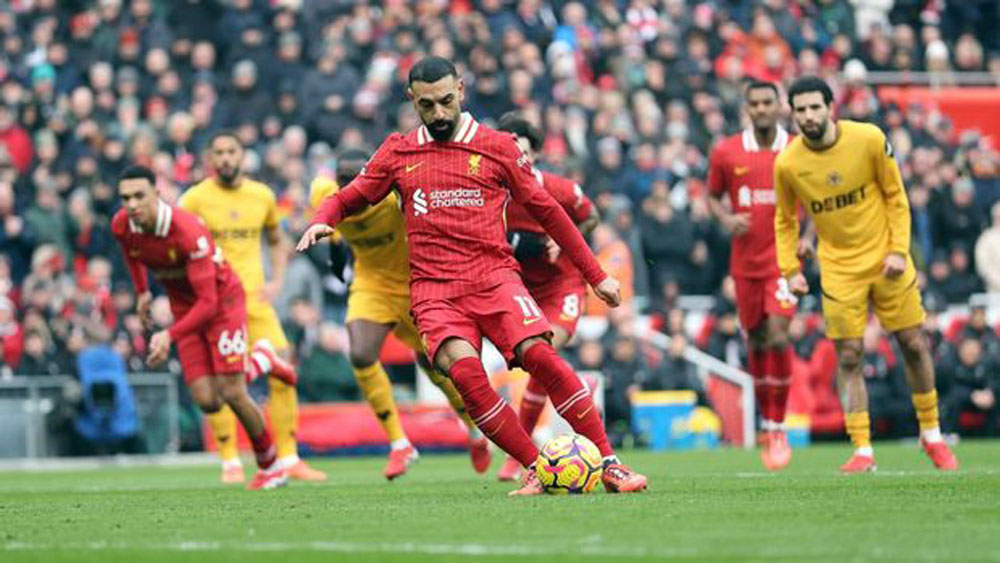 Liverpool vs Wolves tersaji di Anfield, Minggu (16/2/2025) malam WIB.