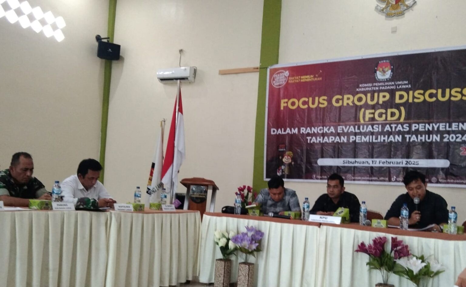 Forum Group Discussion evaluasi tahapan Pilkada 2024.