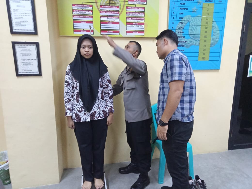 Verifikasi Penerimaan Calon Taruna Akpol, Bintara, Tamtama, dan Rekrutmen Polri Terpadu TA 2025.