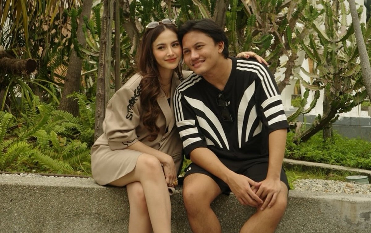Mahalini bersama Rizky Febian.