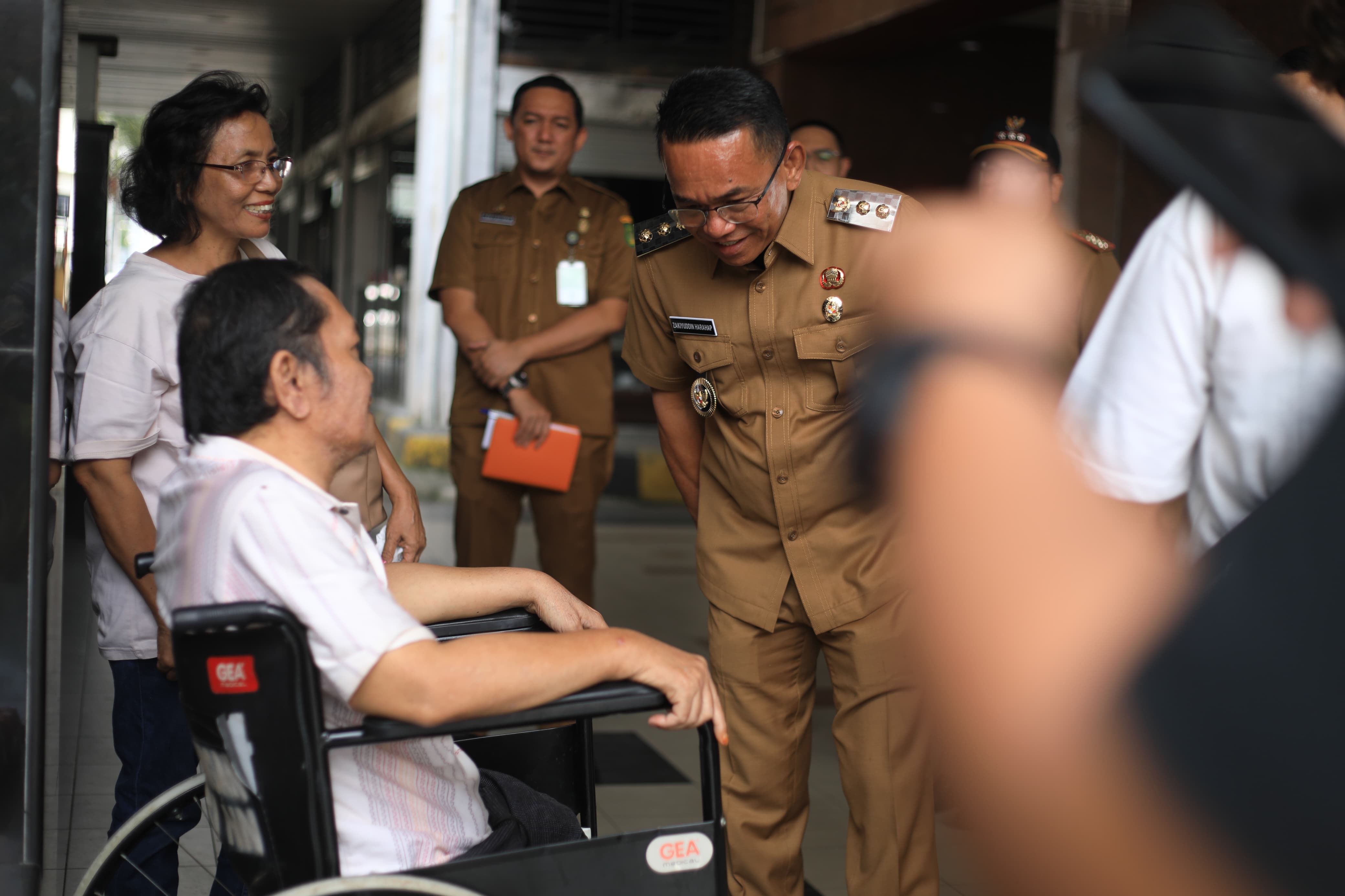 Wakil Wali Kota Medan Zakiyuddin Harahap meninjau RSUD Dr. Pirngadi Medan, Senin (24/2/2025)