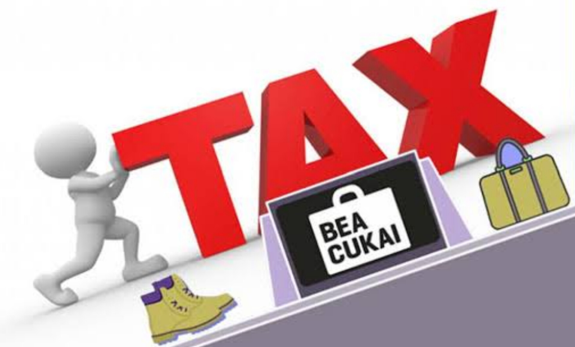 Pajak bea cukai - Ilustrasi.