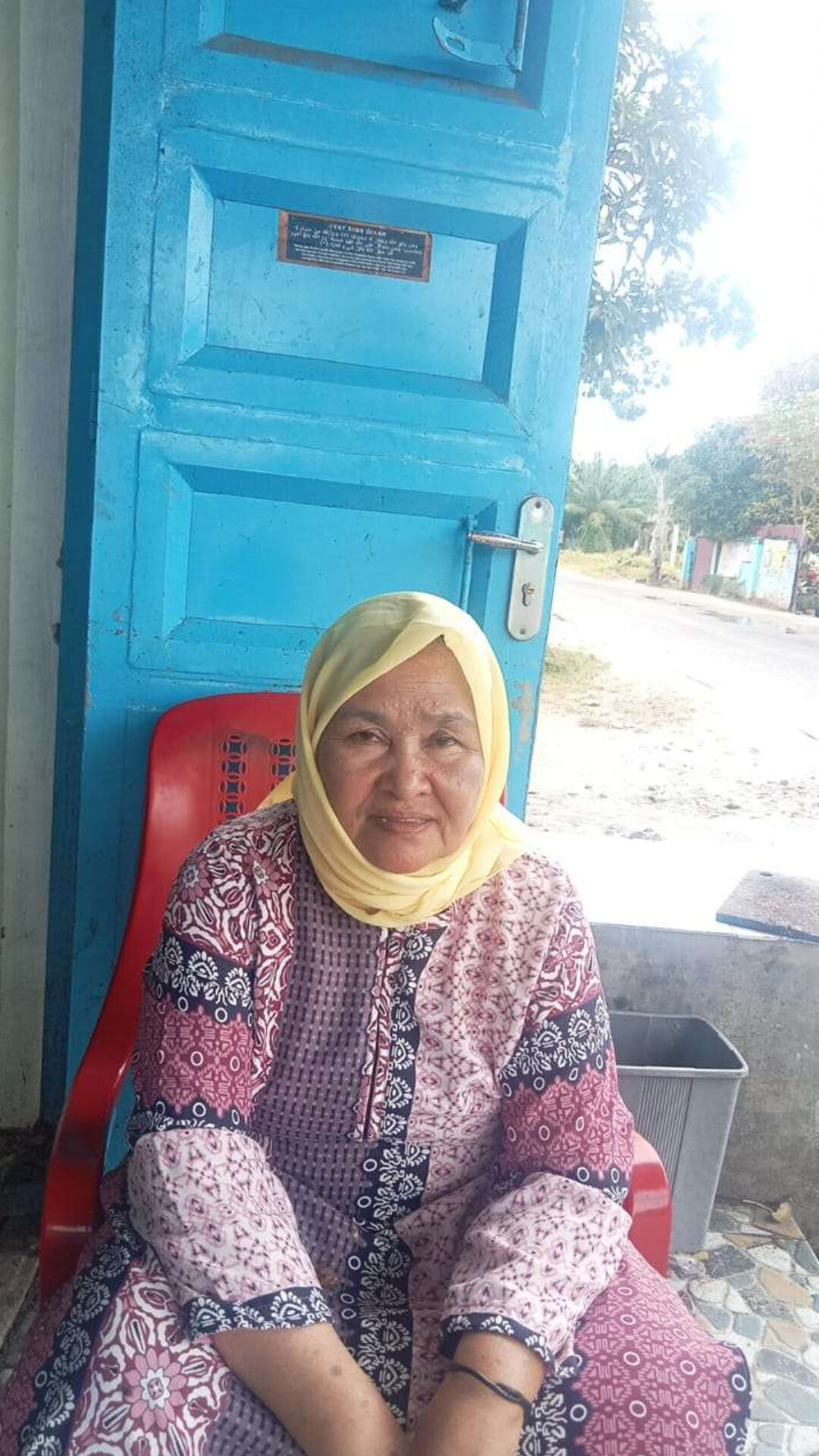 Misnah, lansia yang ditipu modus travel umroh.