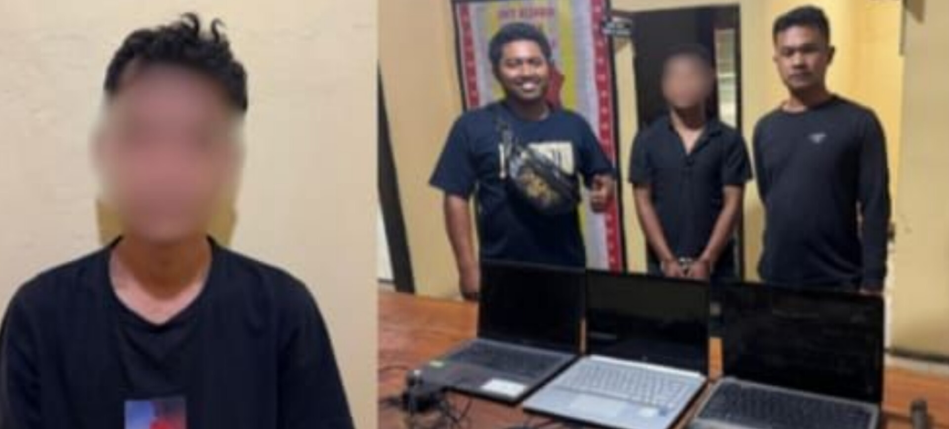 Dua pria nekat membobol rumah seorang guru di Desa Aek Natolu Jaya, Kecamatan Lumban Julu, Kabupaten Toba, saat pemiliknya pergi beribadah ke gereja.