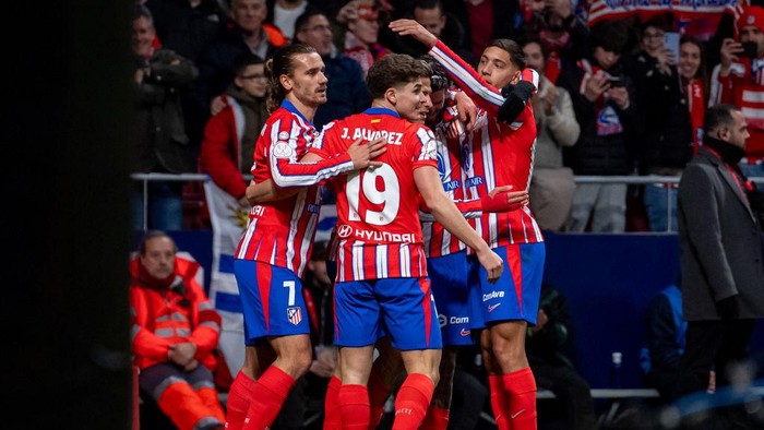 Atletico Madrid bakal menghadapi Real Madrid di Liga Champions.