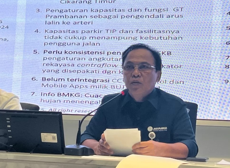 Direktur Utama PT Jasa Marga Subakti Syukur.