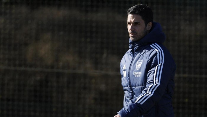 Manajer Arsenal Mikel Arteta.
