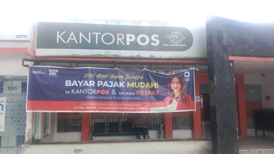 Kantor Pos Kabanjahe. (Foto: Monal Ginting)