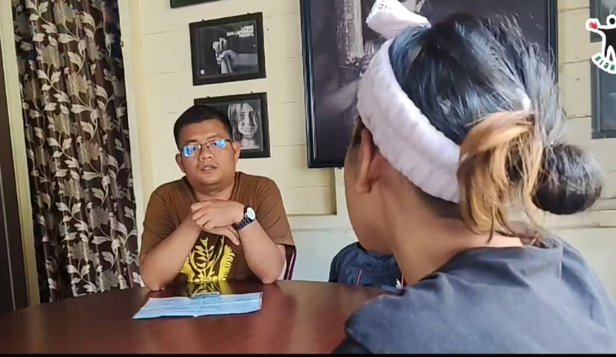 Istri korban KDRT mengaku ke lembaga.