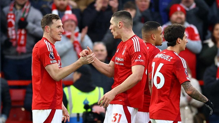 Nottingham Forest terus bersaing di papan atas dan kini berpeluang besar finis di zona Liga Champions.