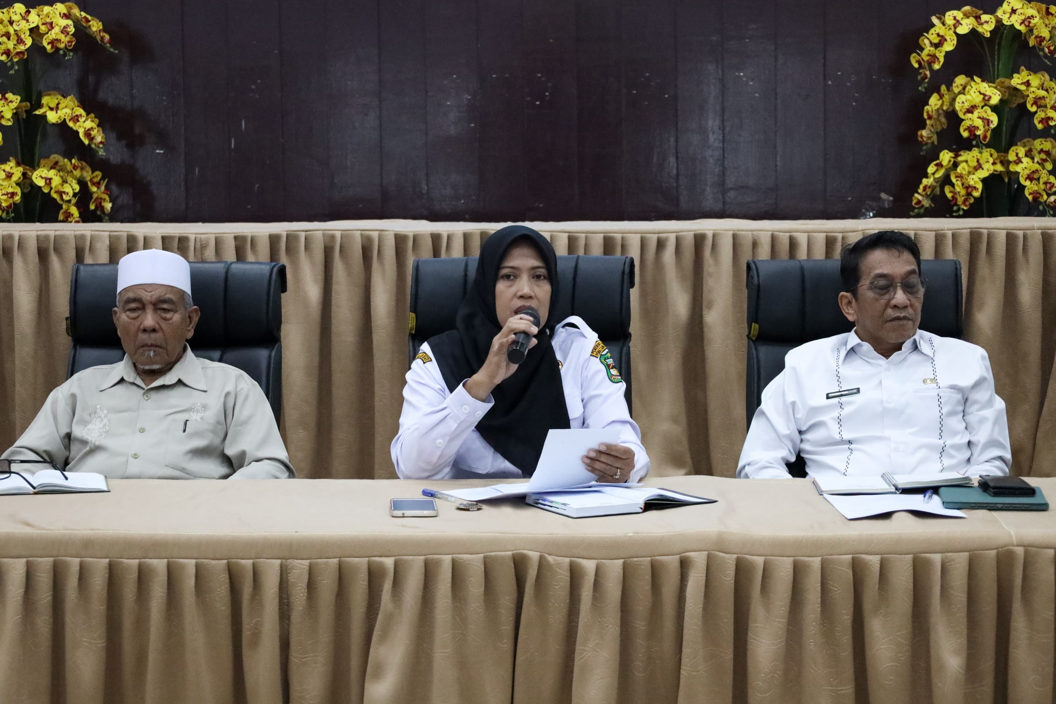 Rapat persiapan Takbir Keliling dan Sholat Id.