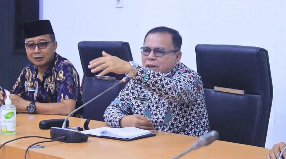 Sekda Labuhanbatu Ir Hasan Heri Rambe.