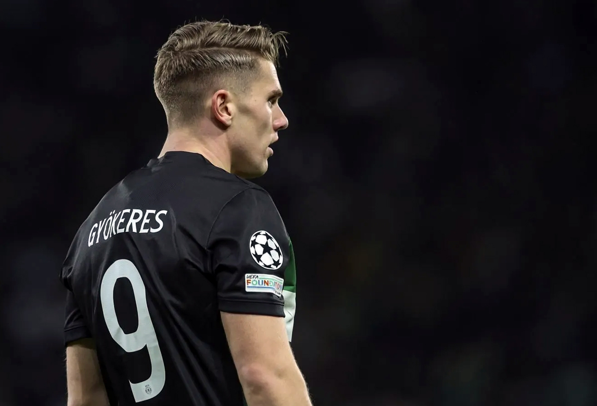 Viktor Gyokeres, striker Sporting Lisbon.