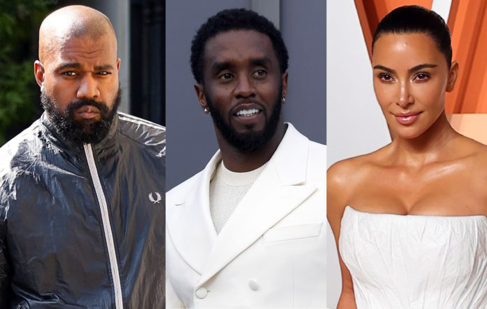 Kanye West, P Diddy, dan Kim Kardashian.