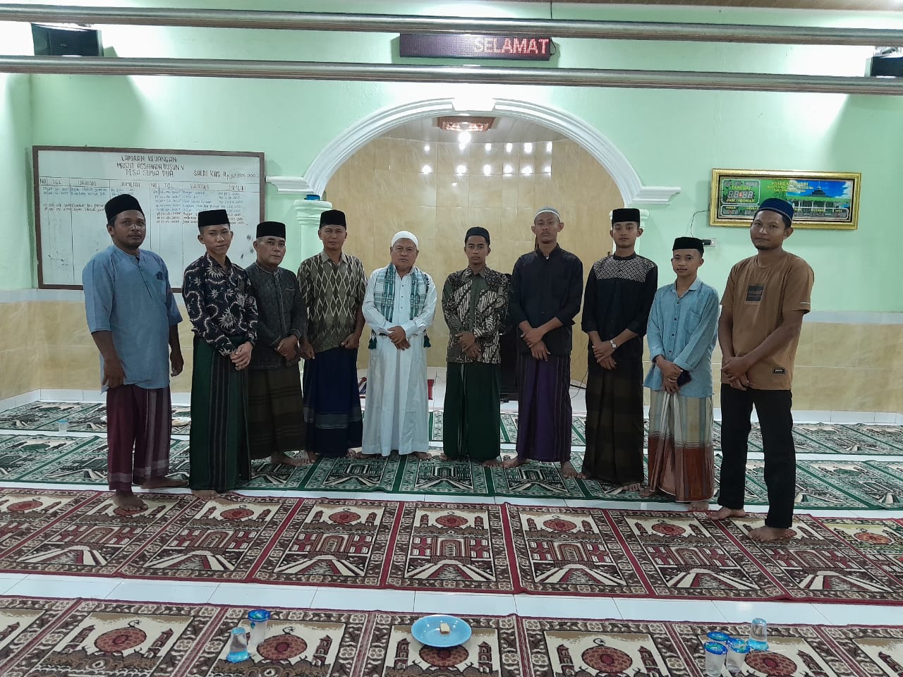 Safari Ramadhan di Masjid Assahada Sidua-Dua Dusun 5 Kecamatan Kualuh Selatan, Labuhanbatu Utara.