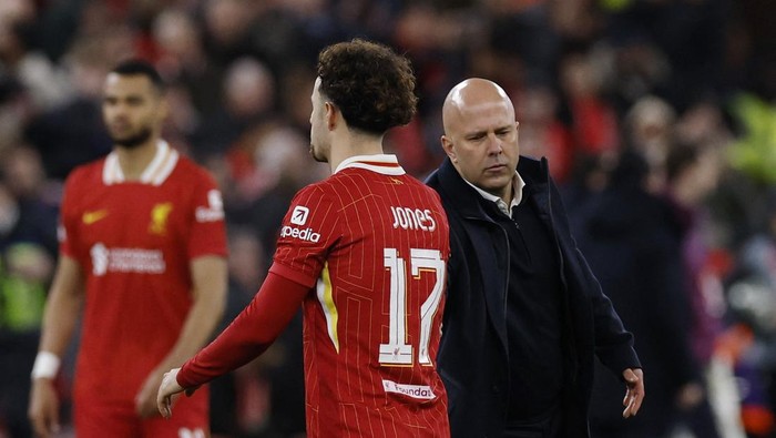 Manajer Liverpool Arne Slot.