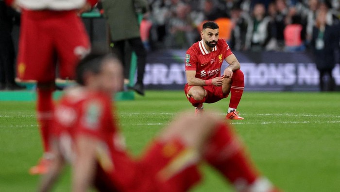 Mohamed Salah alami tren buruk.