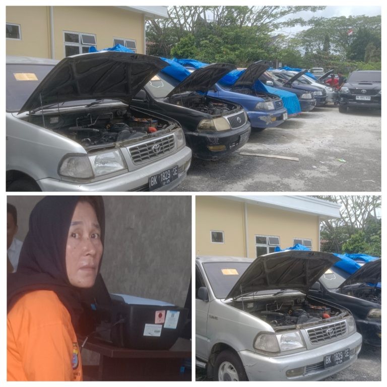 Shopy, pelaku utama penggelapan mobil rental.