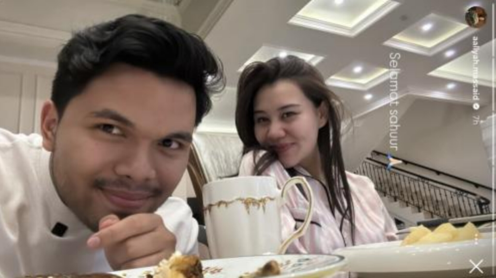 Aaliyah Massaid dan Thariq Halilintar.