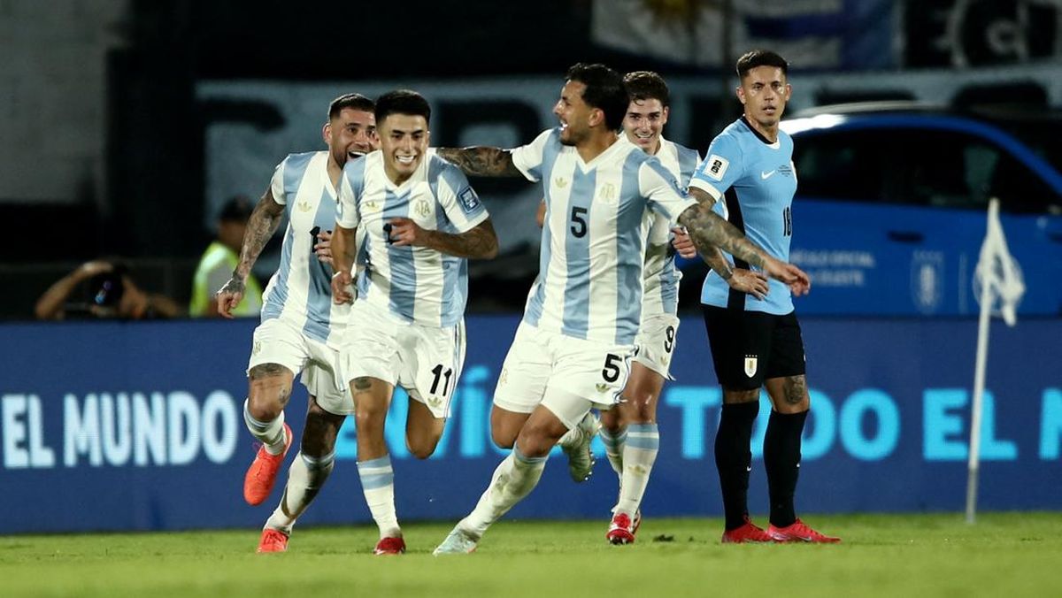 Argentina menang menghadapi Uruguay di Centenario Stadium, Sabtu (22/3/2025) dini hari WIB.