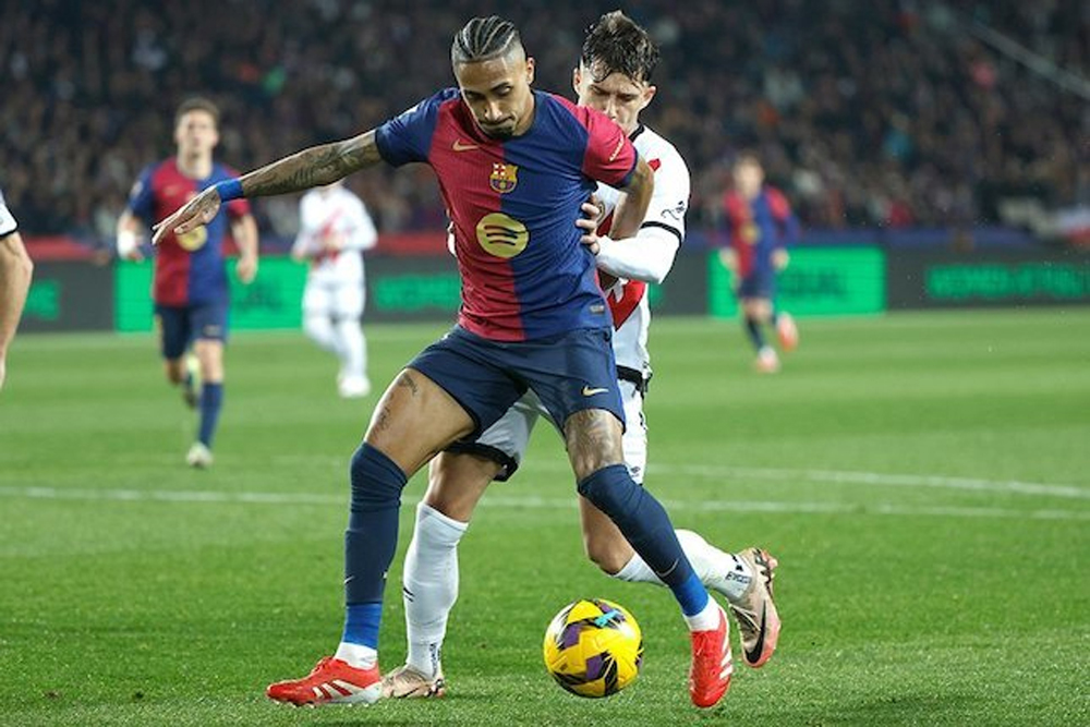 Barcelona hanya mampu meraih satu poin saat menjamu Real Betis di Estadi Olimpic Lluis Companys, Minggu (6/4/2025) dini hari WIB.
