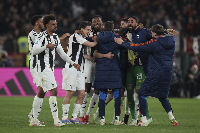 Bertanding di Stadio Olimpico pada Senin (7/4/2025) dini hari WIB, Juventus tampil meyakinkan di babak pertama.
