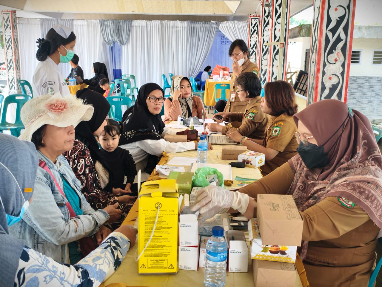 Kegiatan sosial bertajuk &ldquo;Sehat dan Pintar Bersama&rdquo; yang digelar Asian Agri, Tanoto Foundation, Dinas Kesehatan, serta Dinas Perpustakaan Siantar pada 15&ndash;17 April 2025.