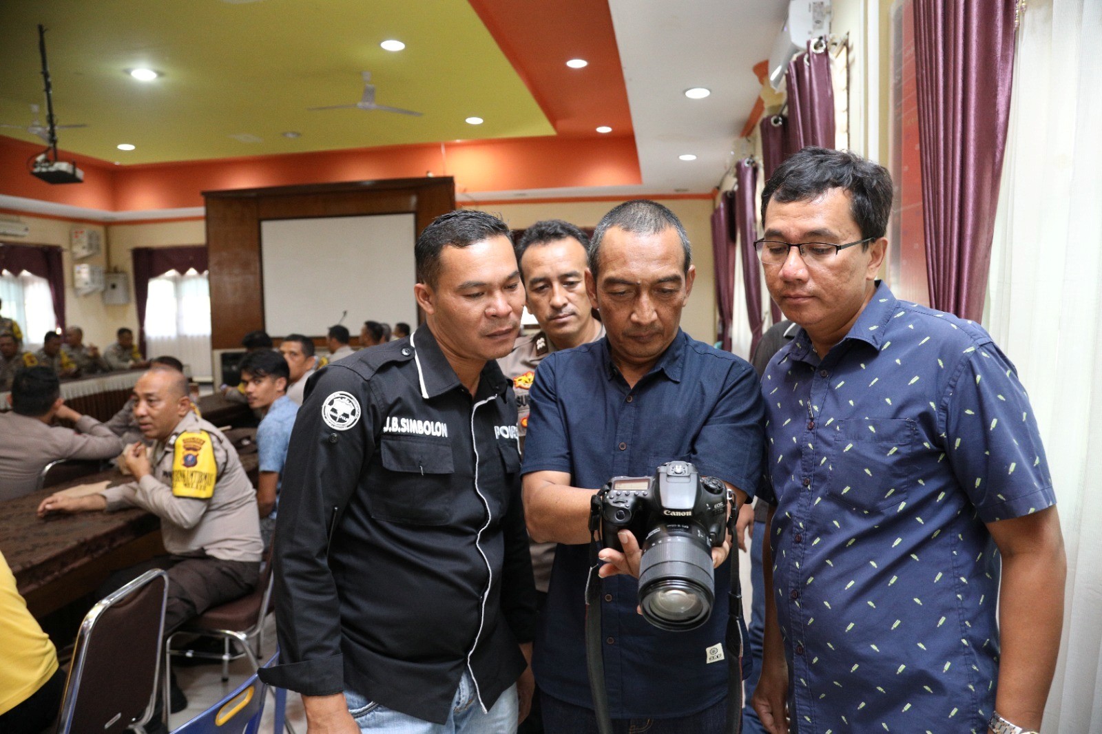 Pelatihan fotografi dan videografi Polres Pematangsiantar.