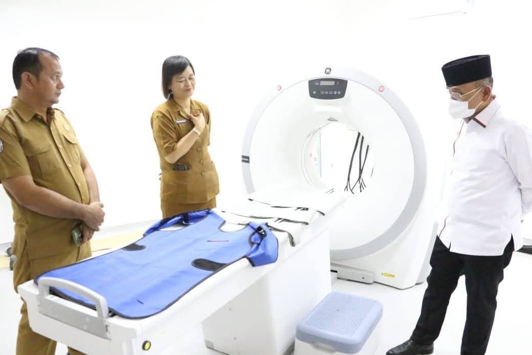 Bupati Simalungun Anton Achmad Saragih sidak ke RSUD Perdagangan.