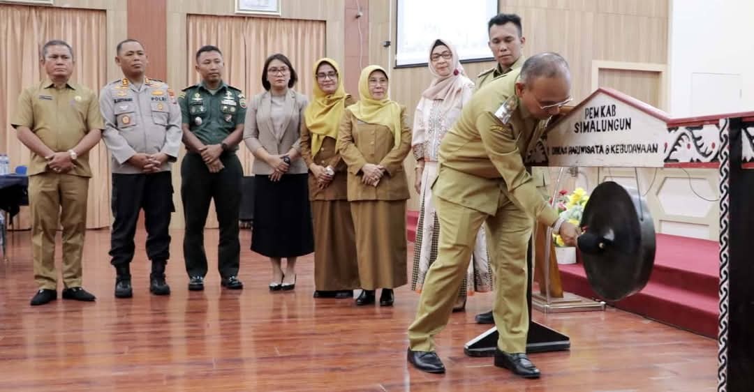 Pembukaan Konsultasi Publik Ranwal RPJMD Kabupaten Simalungun 2024-2029.