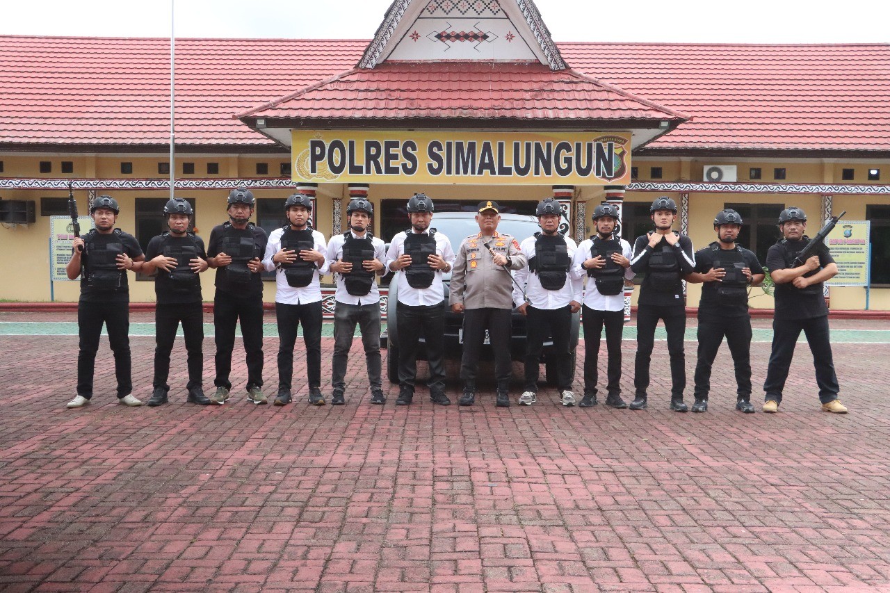 Tim Laser Polres Simalungun.