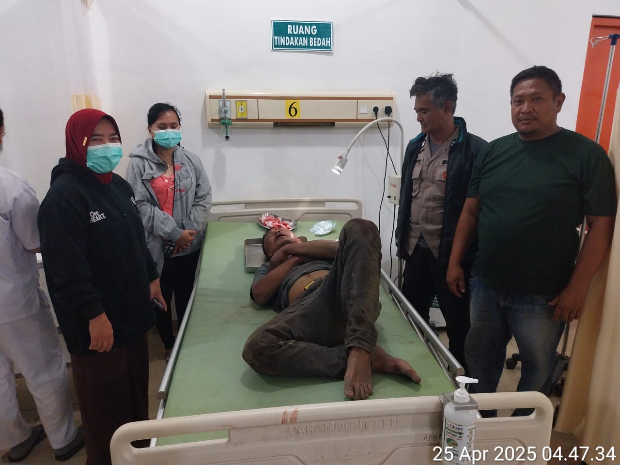 Kedua Pelaku yang diamuk massa.