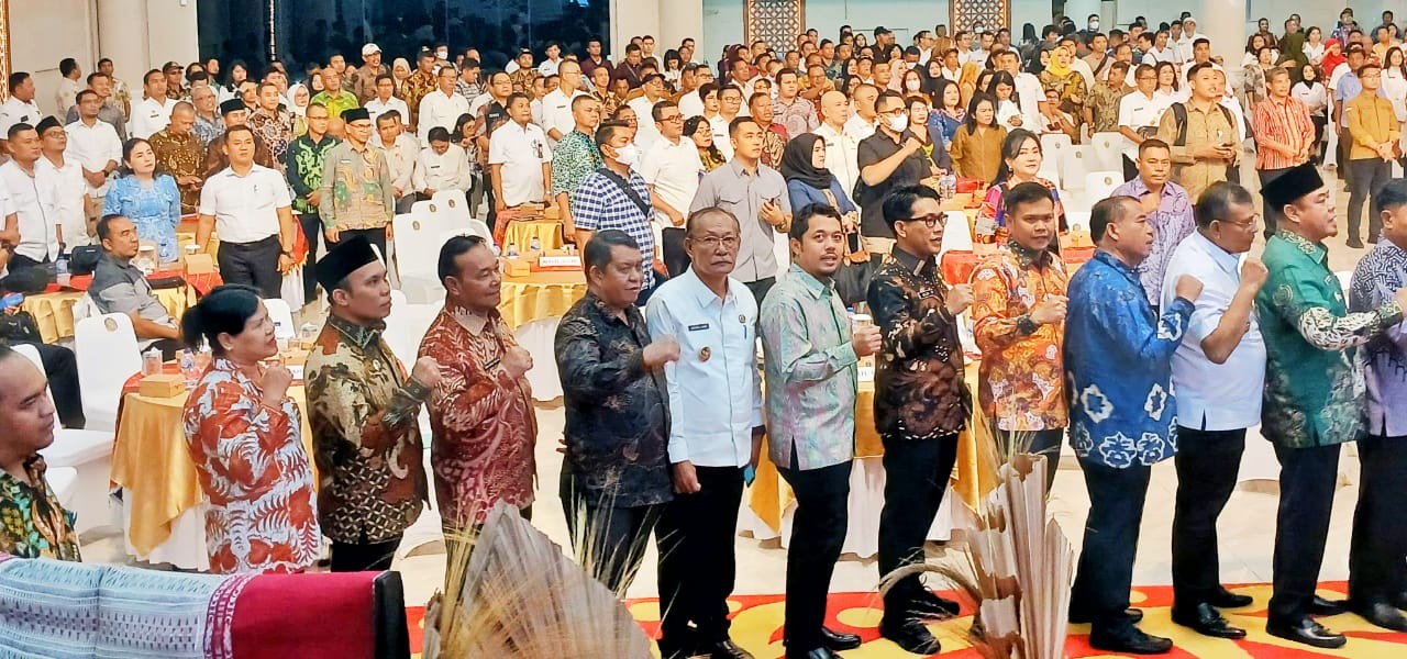 Wakil Bupati Simalungun Benny Gusman Sinaga pada kegiatan Sosialisasi Pembentukan Koperasi Desa/Kelurahan Merah Putih di, Kantor Gubernur Sumatera Utara.