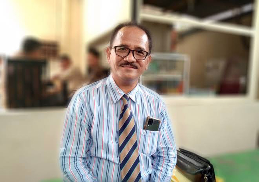 Kuasa hukum pengusaha Imam Market Kisaran, Leo L Napitupulu.