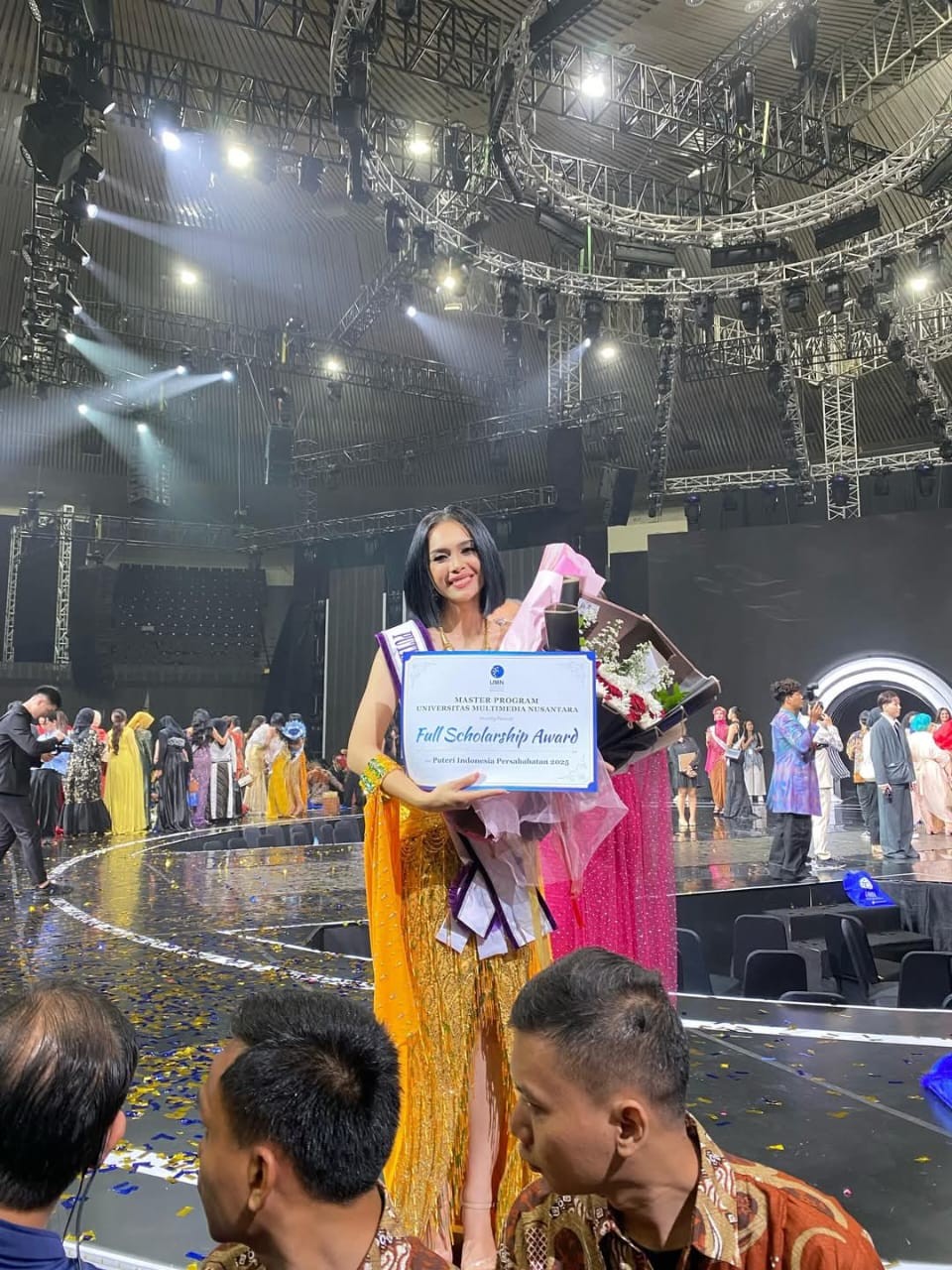Putri Agita beru Meliala yang mewakili Sumatera Utara (Sumut) 1 terpilih sebagai Putri Persahabatan dalam ajang Putri Indonesia 2025.